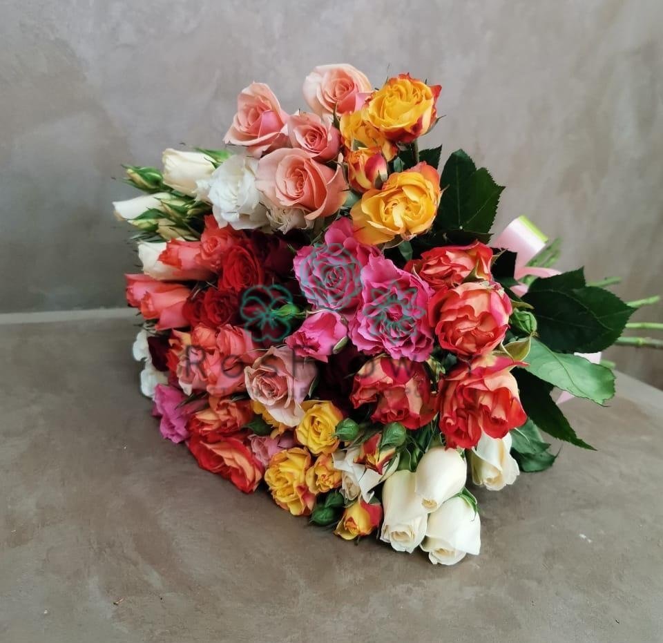 Букет цветов из: Розы в Первомайском Карачаево-Черкесской республики