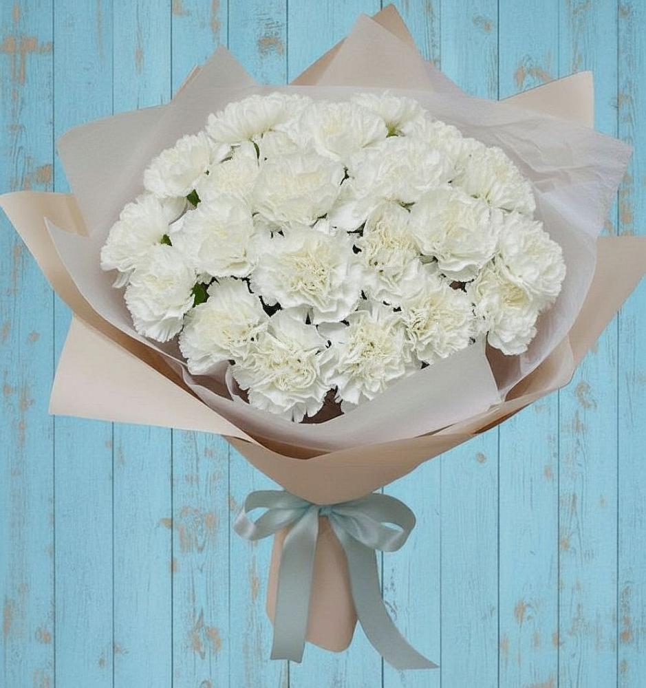 Букет цветов из: Гвоздики в Первомайском Карачаево-Черкесской республики