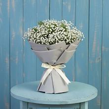 Букет цветов из:  Гипсофила в Первомайском Карачаево-Черкесской республики
