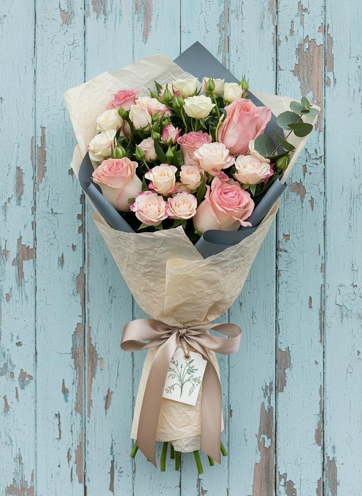 Букет цветов из: Розы в Первомайском Карачаево-Черкесской республики