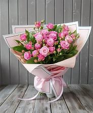 Букет Розовый кустик в Первомайском Карачаево-Черкесской республики