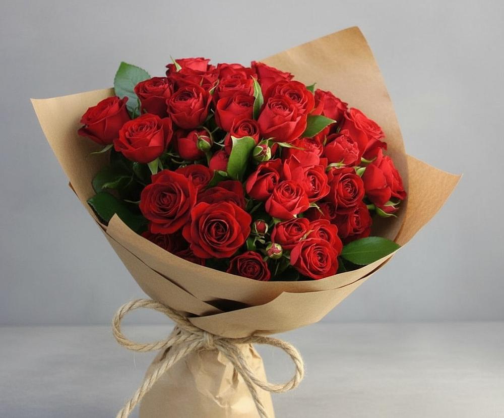 Букет Любовный роман в Первомайском Карачаево-Черкесской республики