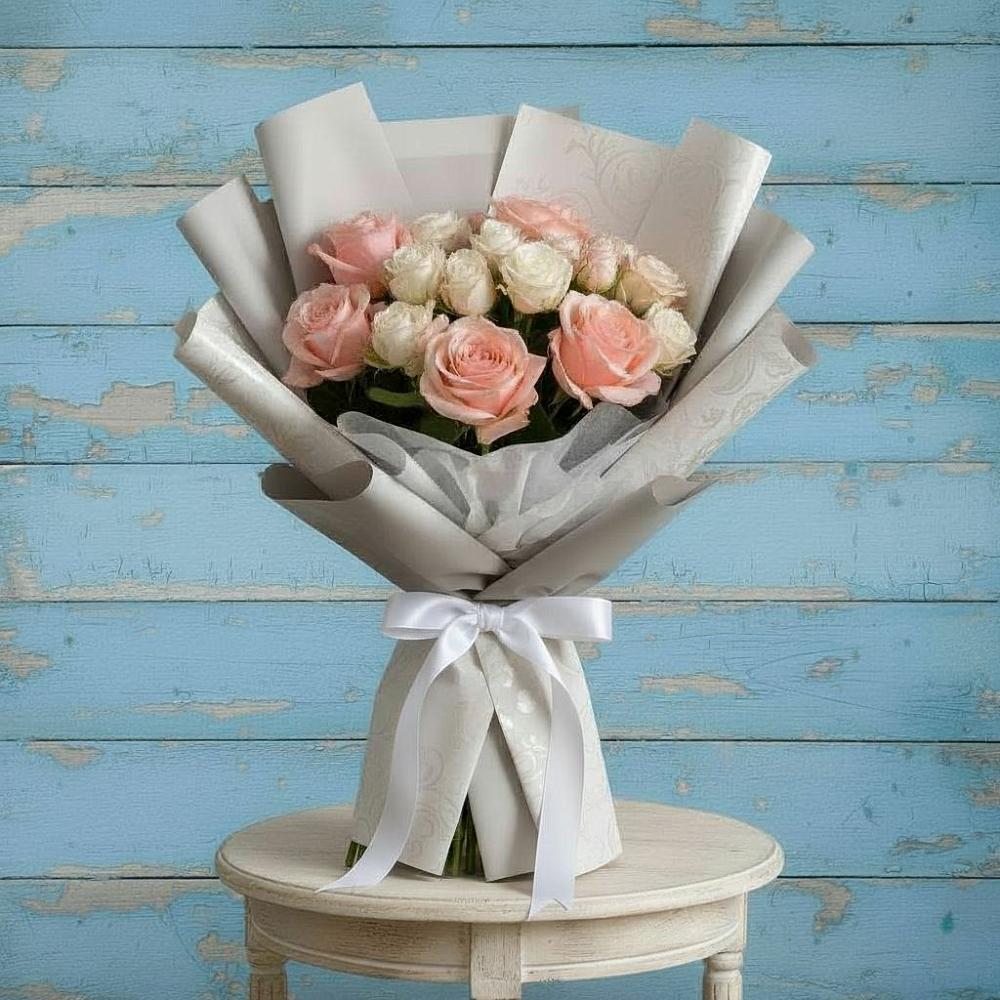 Букет цветов из: Розы в Первомайском Карачаево-Черкесской республики