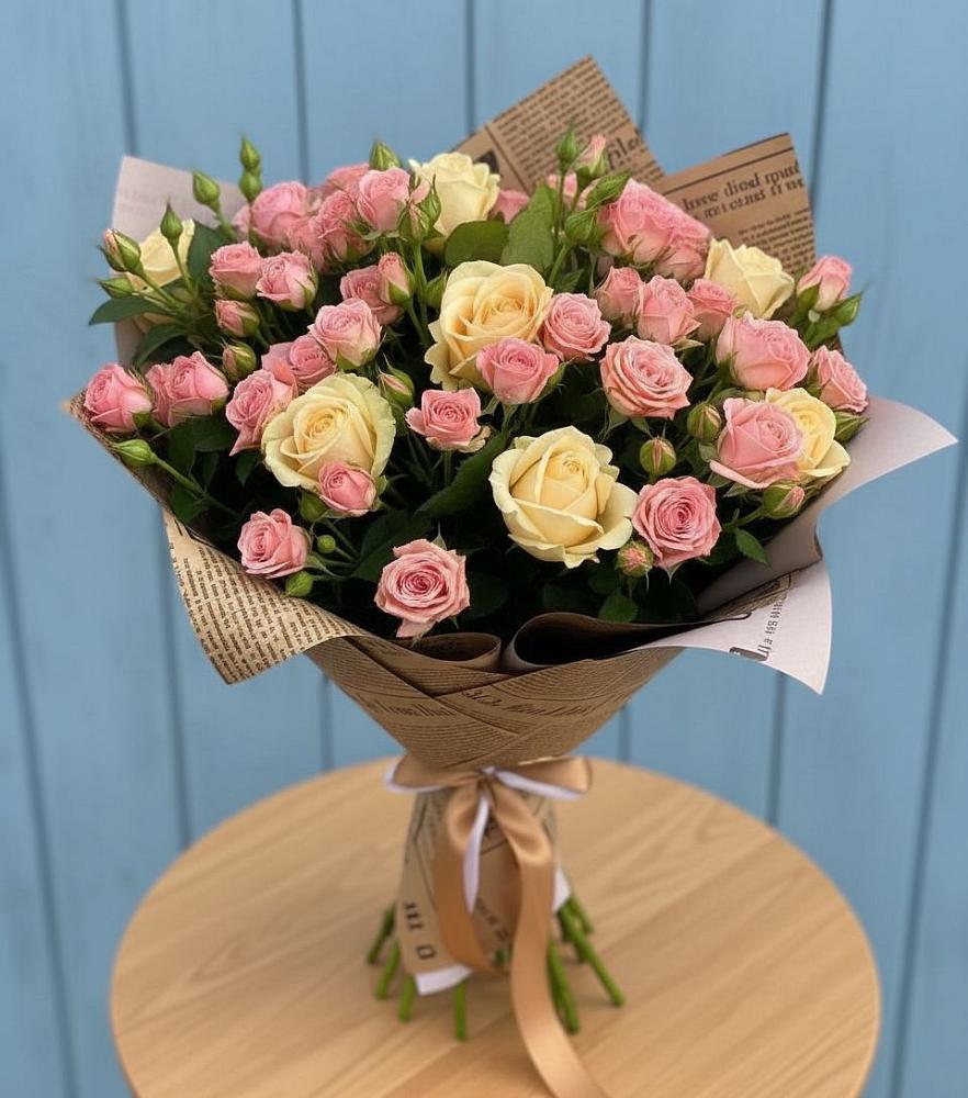 Букет цветов из: Розы в Первомайском Карачаево-Черкесской республики