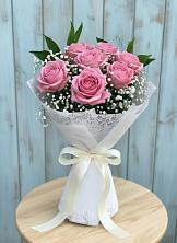Букет цветов из:  Розы в Первомайском Карачаево-Черкесской республики