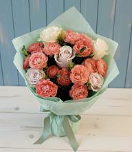 Букет цветов из:  Розы в Первомайском Карачаево-Черкесской республики