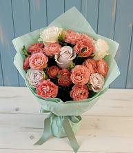 Букет цветов из:  Розы в Первомайском Карачаево-Черкесской республики