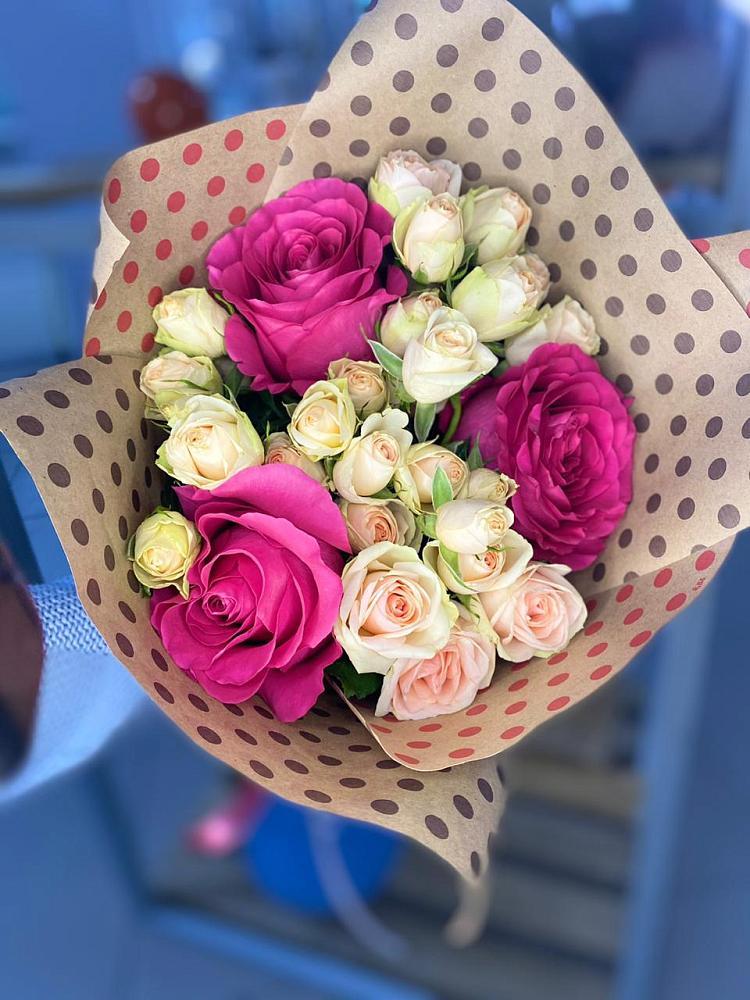 Букет цветов из: Розы в Первомайском Карачаево-Черкесской республики