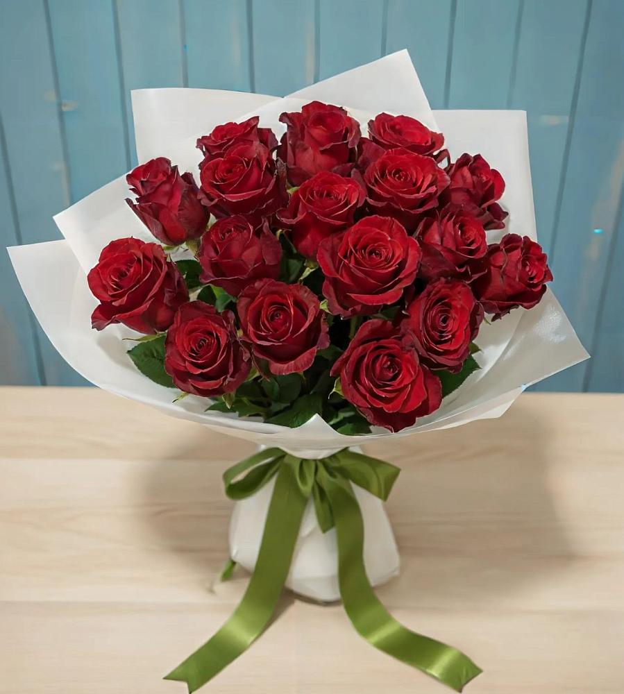 Букет Красные розы в Первомайском Карачаево-Черкесской республики
