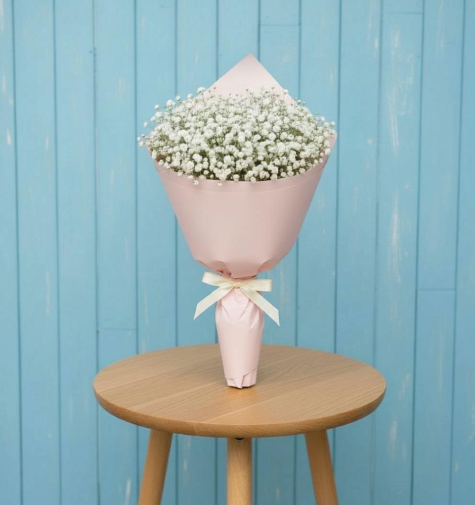 Букет цветов из: Гипсофила в Первомайском Карачаево-Черкесской республики