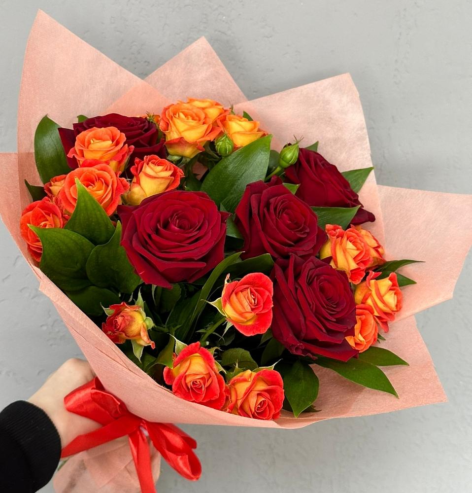 Букет Любовь и восторг в Первомайском Карачаево-Черкесской республики