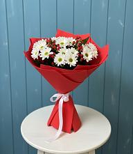Букет цветов из:  Хризантемы в Первомайском Карачаево-Черкесской республики