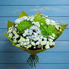 Букет цветов из:  Хризантемы #REPLACE_PRED# Первомайском Карачаево-Черкесской республики