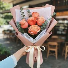 Букет цветов из:  Розы #REPLACE_PRED# Первомайском Карачаево-Черкесской республики