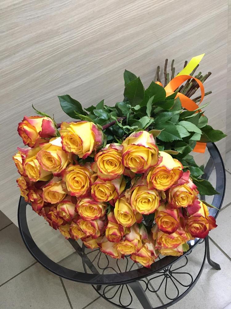 Букет Желтые розы в Первомайском Карачаево-Черкесской республики