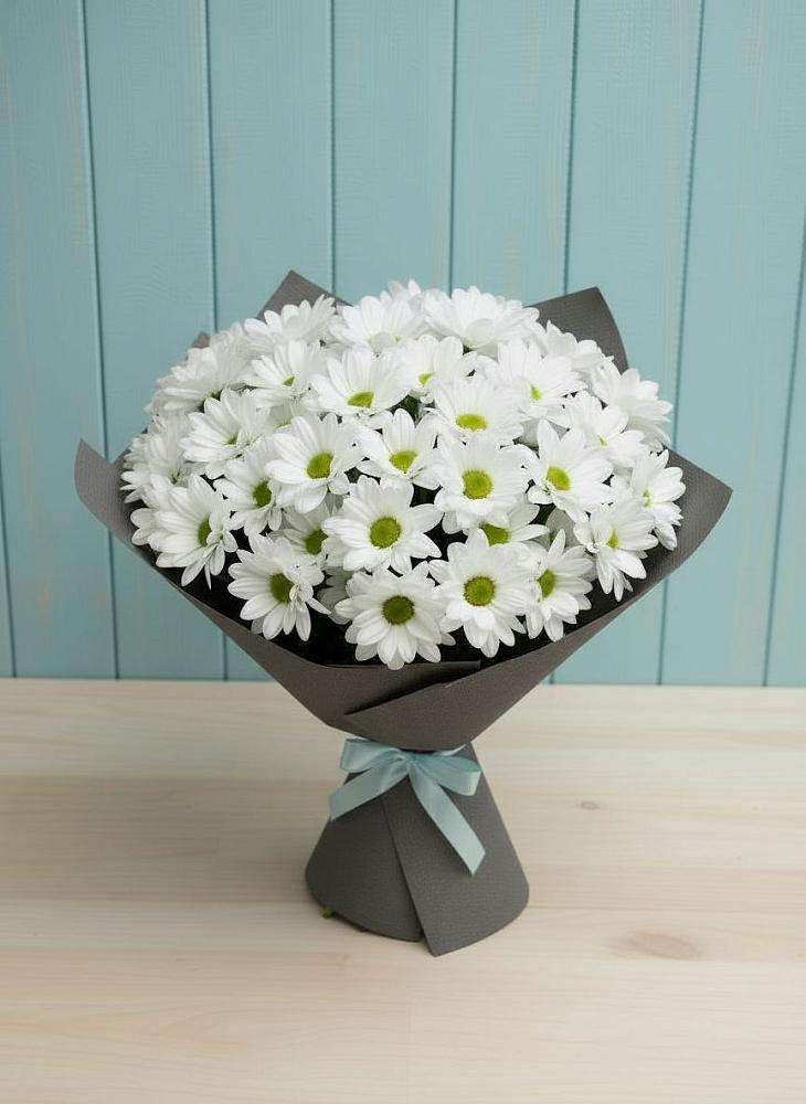 Букет цветов из: Хризантемы в Первомайском Карачаево-Черкесской республики
