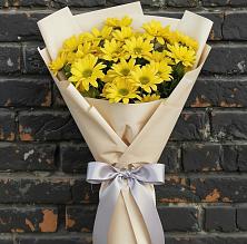 Букет цветов из:  Хризантемы в Первомайском Карачаево-Черкесской республики
