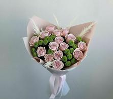 Букет цветов из:  Розы и Хризантемы в Первомайском Карачаево-Черкесской республики