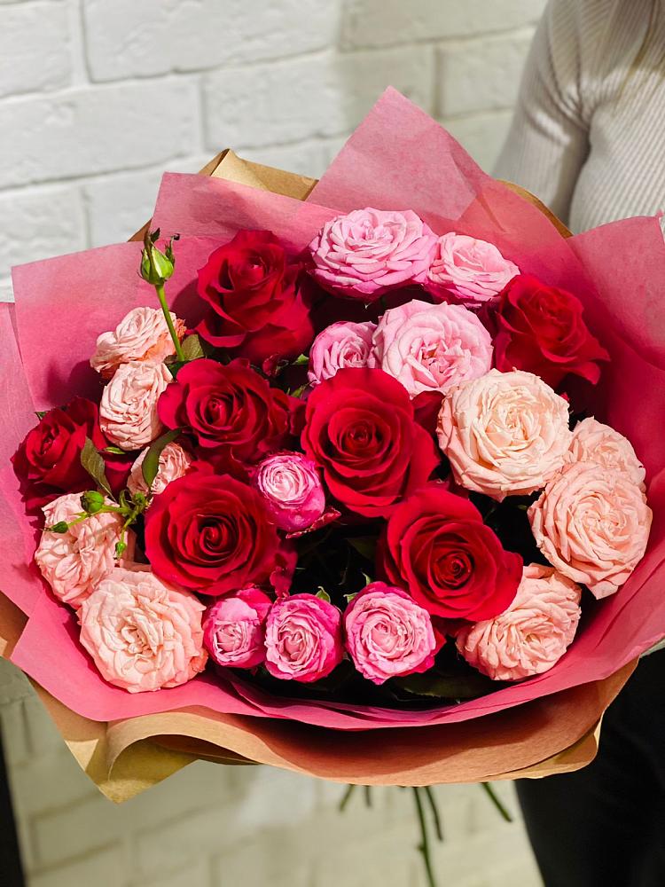 Букет цветов из: Розы в Первомайском Карачаево-Черкесской республики