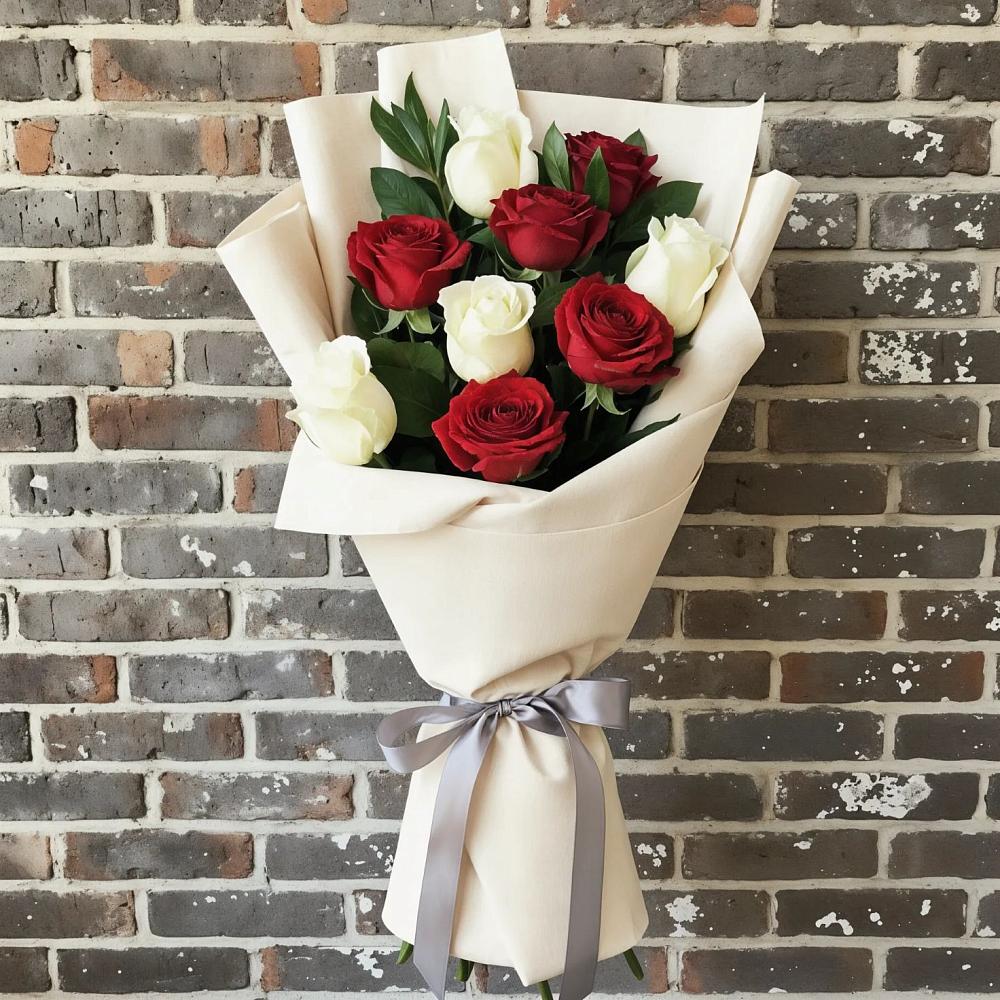 Букет цветов из: Розы в Первомайском Карачаево-Черкесской республики