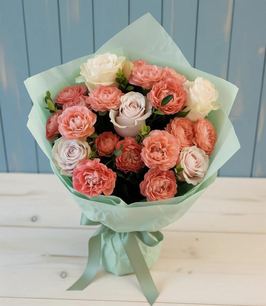 Букет цветов из: Розы в Первомайском Карачаево-Черкесской республики