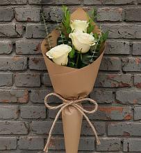 Букет цветов из:  Розы в Первомайском Карачаево-Черкесской республики