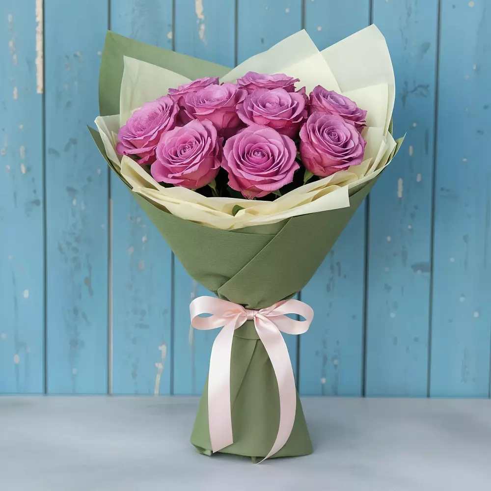 Букет Розы Фёрст Леди в Первомайском Карачаево-Черкесской республики