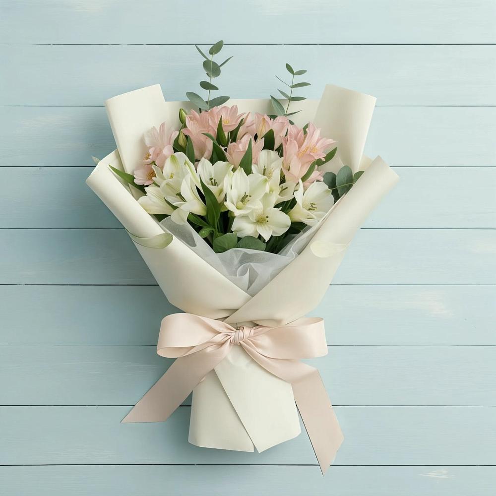 Букет цветов из: Альстромерии в Первомайском Карачаево-Черкесской республики