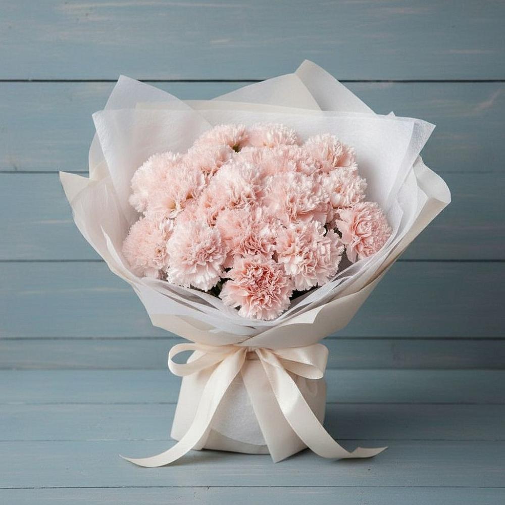 Букет цветов из: Гвоздики в Первомайском Карачаево-Черкесской республики