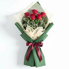 Букет цветов из:  Розы #REPLACE_PRED# Первомайском Карачаево-Черкесской республики