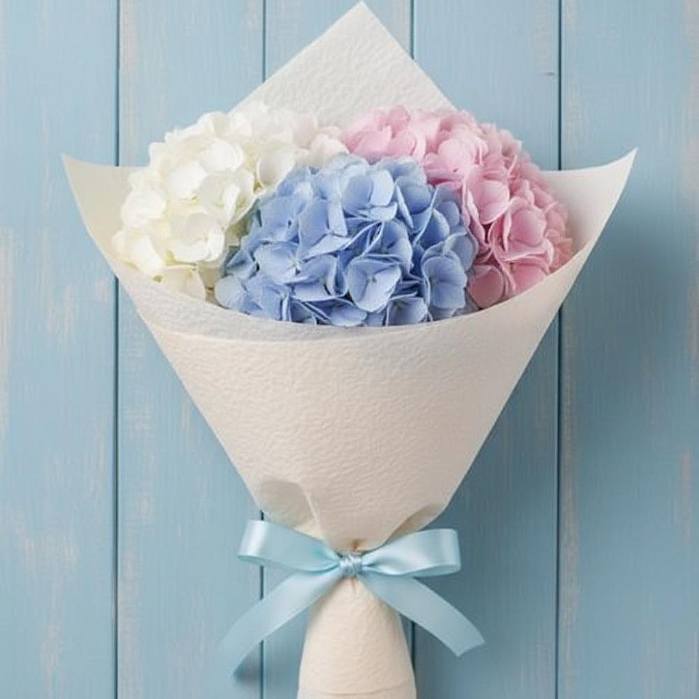 Букет цветов из: Гортензия в Первомайском Карачаево-Черкесской республики