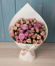 Букет цветов из:  Розы #REPLACE_PRED# Первомайском Карачаево-Черкесской республики